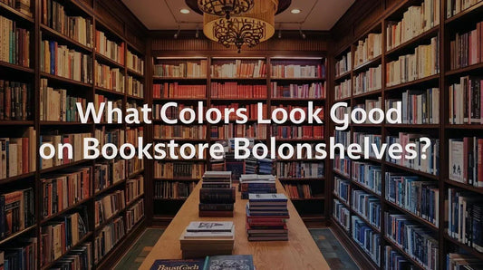 What Colors Look Good on Bookstore Bookshelves?