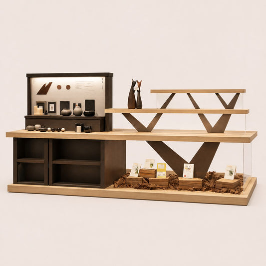 Architectural Frame Display Pavilion