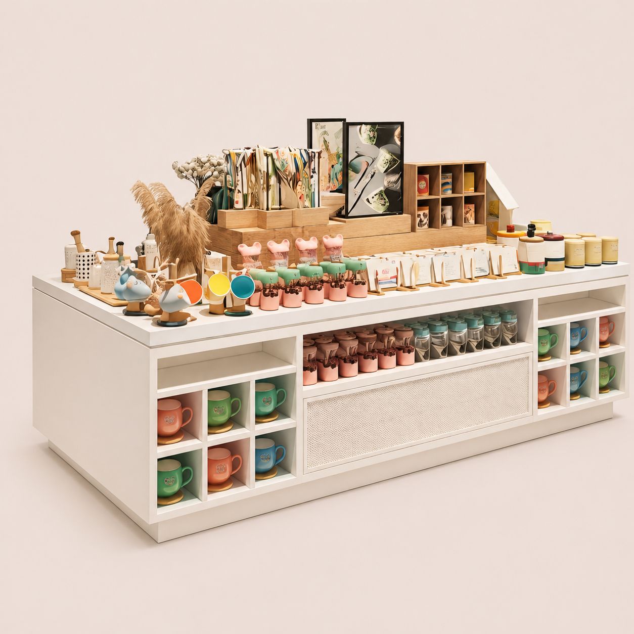 Contemporary Slimline Bookcase