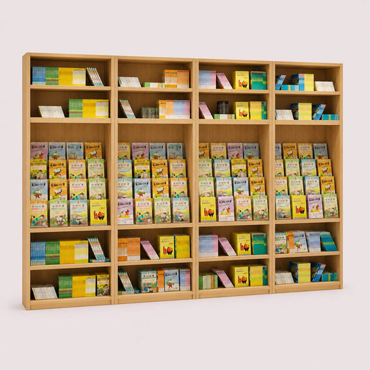 Large Capacity Kids Open Bookshelf