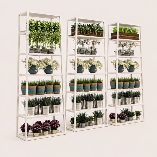 Modular Oak Wall Shelving System