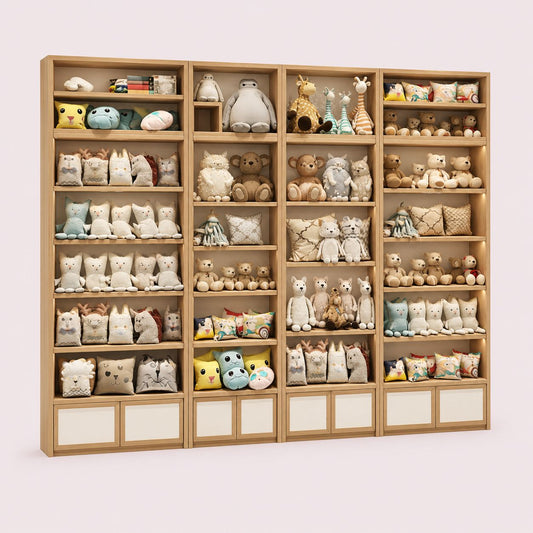 Multi-layer Plush Toy Storage Cabinet