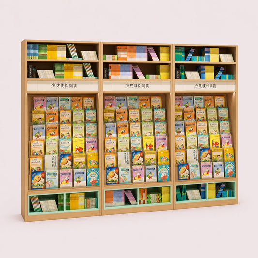Tiered Children's Picture Book Display
