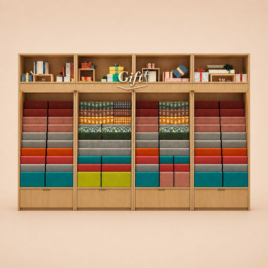 Minimalist Colorful Gift Box Premium Wall Cabinet