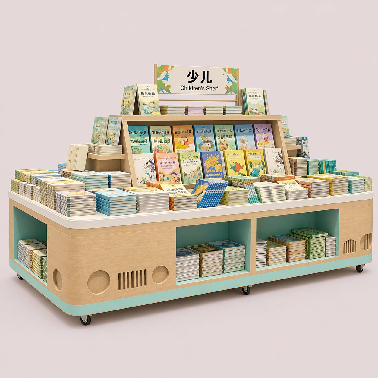 Mobile Kids Island Book Rack