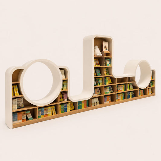 Modern Creative Geometric Kids Bookshelf