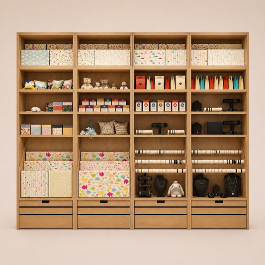 Premium Gift Box Jewelry Wall Cabinet