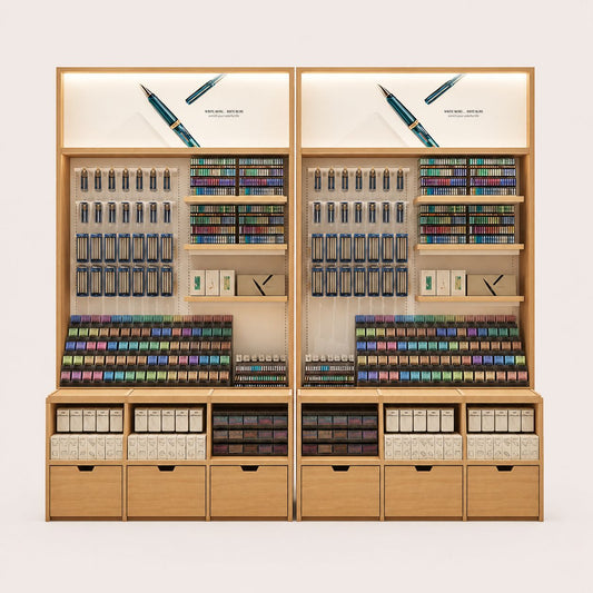 Stationery Office Supply Retail Wall Cabinet